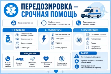 Помощь при передозировке в Бресте
