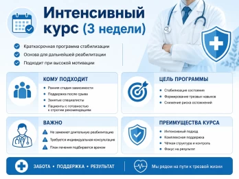 Реабилитация за 21 день в Бресте