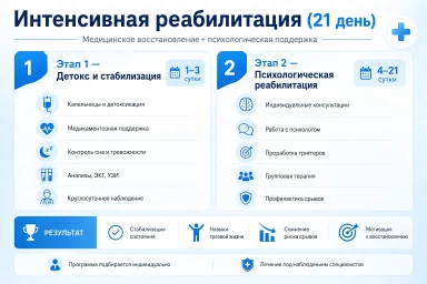 Реабилитация за 21 день в Бресте